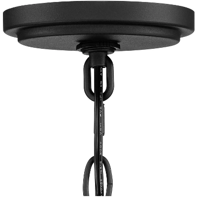 John Timberland Eastcrest Modern Outdoor Hanging Light Textured Black 21 1/2" Clear Glass For Post Exterior Barn Deck House Porch Yard Patio Outside 4 John Timberland Eastcrest Modern Outdoor Hanging Light Textured Black 21 1/2" Clear Glass For Post Exterior Barn Deck House Porch Yard Patio Outside - Image 4