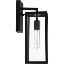 John Timberland Titan Modern Outdoor Wall Light Fixtures Set Of 2 Mystic Black Dusk To Dawn 14" Clear Glass For Post Exterior Barn Deck -Modern Lighting Store GUEST 1d5aa6d8 cdef 4d6a adc1 44bb15cbf242