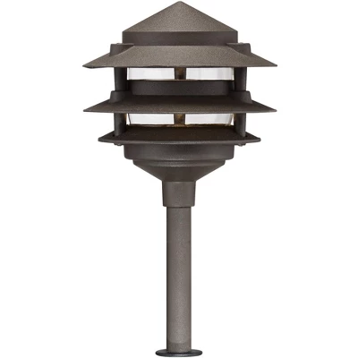 John Timberland Pagoda And Spotlight 10-Piece LED Landscape Light Set 1 John Timberland Pagoda And Spotlight 10-Piece LED Landscape Light Set