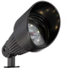 John Timberland Hooded Black 10-Piece LED Landscape Spot Light Set