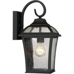 John Timberland Mosconi Rustic Outdoor Wall Lights Fixture Set Of 2 Textured Black 15" Clear Seedy Glass For Post Exterior Barn Deck House Porch Yard 12 John Timberland Mosconi Rustic Outdoor Wall Lights Fixture Set Of 2 Textured Black 15" Clear Seedy Glass For Post Exterior Barn Deck House Porch Yard -Modern Lighting Store GUEST 2b0a7c30 2588 4ab1 8454 af4cc42ec6b6