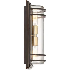 John Timberland Habitat Modern Outdoor Wall Light Fixture Bronze Warm Brass 16" Clear Glass For Post Exterior Barn Deck House Porch Yard Patio Home 13 John Timberland Habitat Modern Outdoor Wall Light Fixture Bronze Warm Brass 16" Clear Glass For Post Exterior Barn Deck House Porch Yard Patio Home -Modern Lighting Store GUEST 3609884b 3e98 42c8 86a6 ef5ff6d599a3