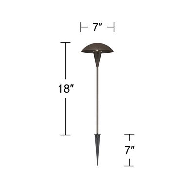 John Timberland Mushroom Bronze And Spotlight 8-Piece LED Landscape Set 7 John Timberland Mushroom Bronze And Spotlight 8-Piece LED Landscape Set - Image 7