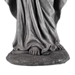 John Timberland Virgin Mary Statue Sculpture Decor Outdoor Garden Front Porch Patio Yard Outside Home Balcony Gray Stone Finish Ceramic 29" Tall 10 John Timberland Virgin Mary Statue Sculpture Decor Outdoor Garden Front Porch Patio Yard Outside Home Balcony Gray Stone Finish Ceramic 29" Tall -Modern Lighting Store GUEST 44ab0136 a757 42c3 89db 2ec7ca58604b