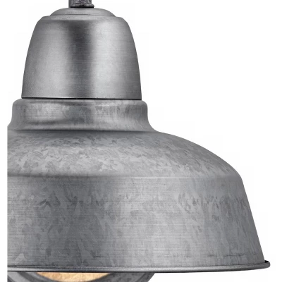 John Timberland Rustic Industrial Farmhouse Outdoor Barn Light Fixture Galvanized Gooseneck Arm 13" For Exterior Barn Deck House Porch Yard Patio Roof 2 John Timberland Rustic Industrial Farmhouse Outdoor Barn Light Fixture Galvanized Gooseneck Arm 13" For Exterior Barn Deck House Porch Yard Patio Roof - Image 2