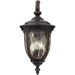John Timberland Bellagio Vintage Rustic Outdoor Wall Light Fixture Bronze Downbridge 20 1/2" Champagne Hammered Glass For Post Exterior Barn House 10 John Timberland Bellagio Vintage Rustic Outdoor Wall Light Fixture Bronze Downbridge 20 1/2" Champagne Hammered Glass For Post Exterior Barn House -Modern Lighting Store GUEST 58cf5b6f 57e2 455a 9df1 468fb6736da1