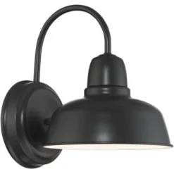 John Timberland Urban Barn Rustic Industrial Farmhouse Outdoor Wall Light Fixtures Set Of 2 Black Gooseneck Arm 11 1/4" For Post Exterior Barn Deck 13 John Timberland Urban Barn Rustic Industrial Farmhouse Outdoor Wall Light Fixtures Set Of 2 Black Gooseneck Arm 11 1/4" For Post Exterior Barn Deck -Modern Lighting Store GUEST 5cc4242e f41a 453b 9285 fc601711150c