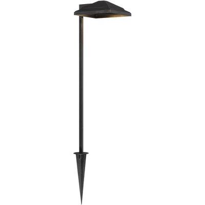 John Timberland Basset 23" High Textured Black LED Landscape Path Light 5 John Timberland Basset 23" High Textured Black LED Landscape Path Light - Image 5