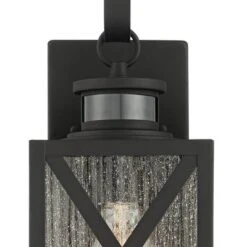 John Timberland Vintage Outdoor Wall Light Fixtures Set Of 2 Textured Black 14 1/2" Dusk To Dawn Motion Sensor For Exterior House -Modern Lighting Store GUEST 6b11e7f4 da05 405c 849e b485b1f11092