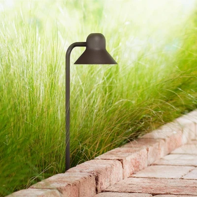 John Timberland Jayce 18 1/2" High Bronze LED Landscape Path Lights Set Of 2 3 John Timberland Jayce 18 1/2" High Bronze LED Landscape Path Lights Set Of 2 - Image 3