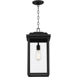 John Timberland Eastcrest Modern Outdoor Hanging Light Textured Black 21 1/2" Clear Glass For Post Exterior Barn Deck House Porch Yard Patio Outside 12 John Timberland Eastcrest Modern Outdoor Hanging Light Textured Black 21 1/2" Clear Glass For Post Exterior Barn Deck House Porch Yard Patio Outside -Modern Lighting Store GUEST 73bae5fa 0c68 431b 8ad1 c9f9d2ac0124