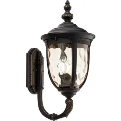 John Timberland Bellagio Vintage Rustic Outdoor Wall Light Fixture Veranda Bronze Upbridge 21" Hammered Glass Sconce For Post Exterior Barn Deck House 13 John Timberland Bellagio Vintage Rustic Outdoor Wall Light Fixture Veranda Bronze Upbridge 21" Hammered Glass Sconce For Post Exterior Barn Deck House -Modern Lighting Store GUEST 76155928 b42f 4363 a30e 5439e3d7bfde