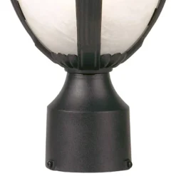 John Timberland Casa Sorrento Rustic Outdoor Post Light Pier Mount Fixture Black 16 3/4" Marbleized Glass For Exterior Barn Deck House Porch Yard Home 7 John Timberland Casa Sorrento Rustic Outdoor Post Light Pier Mount Fixture Black 16 3/4" Marbleized Glass For Exterior Barn Deck House Porch Yard Home -Modern Lighting Store GUEST 79187e62 e043 4314 b7f6 624d99007b54