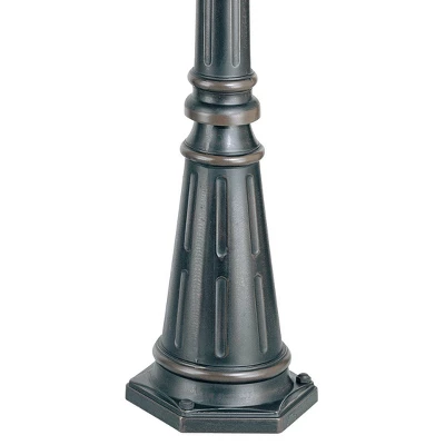 John Timberland Hepworth Vintage Post Light Pole And Cap Base Dark Bronze 76 3/4" For Exterior Barn Deck House Porch Yard Patio Home Garage Outside 2 John Timberland Hepworth Vintage Post Light Pole And Cap Base Dark Bronze 76 3/4" For Exterior Barn Deck House Porch Yard Patio Home Garage Outside - Image 2
