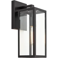 John Timberland Modern Outdoor Wall Light Fixture Mystic Black 14 1/4" Clear Glass Panel For Exterior Barn Deck House Porch Yard Patio Outside Garage 11 John Timberland Modern Outdoor Wall Light Fixture Mystic Black 14 1/4" Clear Glass Panel For Exterior Barn Deck House Porch Yard Patio Outside Garage -Modern Lighting Store GUEST 91a90162 4eec 4ab1 86b7 ec648e787705