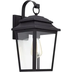 John Timberland Bellis Verde Modern Outdoor Wall Light Fixtures Set Of 2 Textured Black Lantern Frame 15 1/4" Clear Glass For Post Exterior 8 John Timberland Bellis Verde Modern Outdoor Wall Light Fixtures Set Of 2 Textured Black Lantern Frame 15 1/4" Clear Glass For Post Exterior -Modern Lighting Store GUEST a2f9db91 f360 42dc ab65 3112220d3a7e