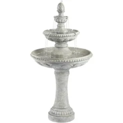 John Timberland Pineapple Modern 3 Tier Cascading Outdoor Floor Water Fountain 44" For Yard Garden Patio Home Deck Porch House Exterior Balcony Roof 10 John Timberland Pineapple Modern 3 Tier Cascading Outdoor Floor Water Fountain 44" For Yard Garden Patio Home Deck Porch House Exterior Balcony Roof -Modern Lighting Store GUEST a81e63f3 57b0 4f15 b792 75a988dd5a62