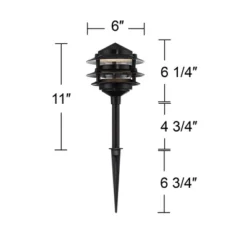 John Timberland Pagoda Black 10-Piece Outdoor LED Landscape Lighting Set 13 John Timberland Pagoda Black 10-Piece Outdoor LED Landscape Lighting Set -Modern Lighting Store GUEST a87da15d cd51 40e3 bd4e 908df40af230