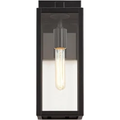 John Timberland Modern Outdoor Wall Light Fixture Mystic Black 14 1/4" Clear Glass Panel For Exterior Barn Deck House Porch Yard Patio Outside Garage 10 John Timberland Modern Outdoor Wall Light Fixture Mystic Black 14 1/4" Clear Glass Panel For Exterior Barn Deck House Porch Yard Patio Outside Garage -Modern Lighting Store GUEST ad7bbd72 31ec 4ed5 97b5 f73523030623