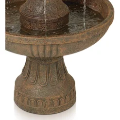 John Timberland Ravenna Rustic 3 Tier Weathered Stone Cascading Outdoor Floor Water Fountain 43" For Yard Garden Patio Home Deck Porch House Exterior 10 John Timberland Ravenna Rustic 3 Tier Weathered Stone Cascading Outdoor Floor Water Fountain 43" For Yard Garden Patio Home Deck Porch House Exterior -Modern Lighting Store GUEST bf045d4f d6f6 46a3 b0ac 220e47a5aaa1