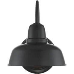 John Timberland Urban Barn Rustic Industrial Farmhouse Outdoor Wall Light Fixtures Set Of 2 Black Gooseneck Arm 11 1/4" For Post Exterior Barn Deck 12 John Timberland Urban Barn Rustic Industrial Farmhouse Outdoor Wall Light Fixtures Set Of 2 Black Gooseneck Arm 11 1/4" For Post Exterior Barn Deck -Modern Lighting Store GUEST bfd6986c 47be 487a 9324 dd9af988852e