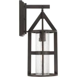 John Timberland Argentine Modern Industrial Outdoor Wall Light Fixture Bronze Metal 21" Clear Seedy Glass For Post Exterior Barn Deck House Porch Yard 12 John Timberland Argentine Modern Industrial Outdoor Wall Light Fixture Bronze Metal 21" Clear Seedy Glass For Post Exterior Barn Deck House Porch Yard -Modern Lighting Store GUEST c6b929d1 00a4 4b0a 8e75 f23be80fb47c