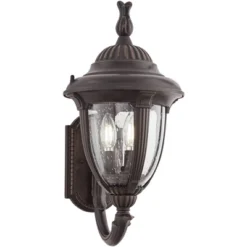 John Timberland Casa Sierra Rustic Vintage Outdoor Wall Light Fixture Bronze Upbridge 19 1/8" Clear Seedy Glass For Post Exterior Barn Deck House Yard 8 John Timberland Casa Sierra Rustic Vintage Outdoor Wall Light Fixture Bronze Upbridge 19 1/8" Clear Seedy Glass For Post Exterior Barn Deck House Yard -Modern Lighting Store GUEST c7e108cd 76f2 4832 9953 07329edf3c8e