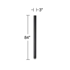 John Timberland Modern Outdoor Direct Burial Post Light Pole Black Cast Aluminum 84" For Post Garden Yard 7 John Timberland Modern Outdoor Direct Burial Post Light Pole Black Cast Aluminum 84" For Post Garden Yard -Modern Lighting Store GUEST c944ce2b cbe7 43e7 bef0 47638069be6e