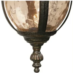 John Timberland Bellagio Vintage Outdoor Wall Light Fixtures Set Of 2 Veranda Bronze Downbridge 16 1/2" Champagne Hammered Glass For Post Exterior -Modern Lighting Store GUEST cb342ff2 a305 4b38 909e dd67dcb60400