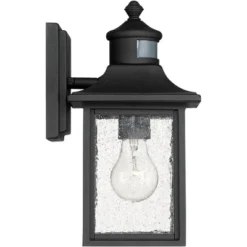 John Timberland Moray Bay Mission Outdoor Wall Light Fixture Black Motion Sensor Dusk To Dawn 11 1/2" Seedy Glass For Post Exterior Barn Deck House 12 John Timberland Moray Bay Mission Outdoor Wall Light Fixture Black Motion Sensor Dusk To Dawn 11 1/2" Seedy Glass For Post Exterior Barn Deck House -Modern Lighting Store GUEST d01a0336 bd95 4102 9902 cb5749e0a480