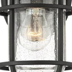 John Timberland Markham Modern Nautical Outdoor Wall Light Fixtures Set Of 2 Textured Black 10 1/2" Clear Seedy Glass For Post Exterior Barn Deck Home 10 John Timberland Markham Modern Nautical Outdoor Wall Light Fixtures Set Of 2 Textured Black 10 1/2" Clear Seedy Glass For Post Exterior Barn Deck Home -Modern Lighting Store GUEST d435bd12 1458 4c84 aa6c 7435a5e772db
