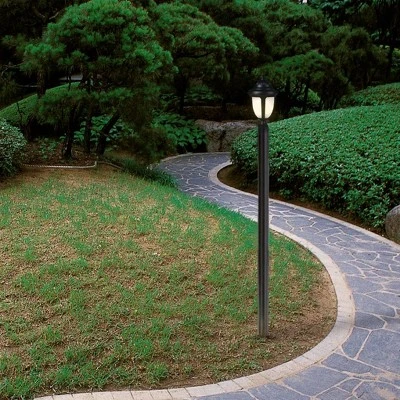 John Timberland Casa Sorrento Rustic Outdoor Post Light Pier Mount Fixture Black 16 3/4" Marbleized Glass For Exterior Barn Deck House Porch Yard Home 5 John Timberland Casa Sorrento Rustic Outdoor Post Light Pier Mount Fixture Black 16 3/4" Marbleized Glass For Exterior Barn Deck House Porch Yard Home - Image 5