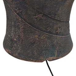 John Timberland Crescent Moon Modern Bubbler Outdoor Floor Water Fountain With LED Light 34" For Yard Garden Patio Home Deck Porch Exterior Balcony -Modern Lighting Store GUEST d9cd9cd7 ef7e 4453 b7a2 854de842403c