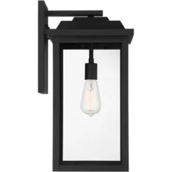 John Timberland Eastcrest Modern Outdoor Wall Light Fixture Textured Black 20 1/2" Clear Glass Panels For Post Exterior Barn Deck House Porch Patio 10 John Timberland Eastcrest Modern Outdoor Wall Light Fixture Textured Black 20 1/2" Clear Glass Panels For Post Exterior Barn Deck House Porch Patio -Modern Lighting Store GUEST e2f340f6 d4f5 47fe 8347 a8e328e65b0f