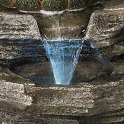 John Timberland Rustic Zen Buddha Outdoor Floor Water Fountain With Light LED 21" High Sitting For Yard Garden Patio Deck Home -Modern Lighting Store GUEST e3213af6 f8d7 4ac5 9415 02d9fcada91e