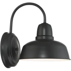 John Timberland Urban Barn Rustic Industrial Farmhouse Outdoor Wall Light Fixtures Set Of 2 Black Gooseneck Arm 11 1/4" For Post Exterior Barn Deck 14 John Timberland Urban Barn Rustic Industrial Farmhouse Outdoor Wall Light Fixtures Set Of 2 Black Gooseneck Arm 11 1/4" For Post Exterior Barn Deck -Modern Lighting Store GUEST e6c90990 0c40 43c8 97a6 d3327abb3ed6