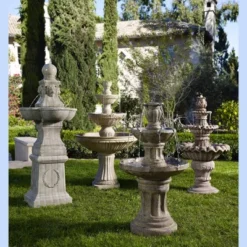 John Timberland Tuscan Garden Pedestal Rustic Bubbler Outdoor Floor Water Fountain 54" For Yard Garden Patio Home Deck Porch House Exterior Balcony 9 John Timberland Tuscan Garden Pedestal Rustic Bubbler Outdoor Floor Water Fountain 54" For Yard Garden Patio Home Deck Porch House Exterior Balcony -Modern Lighting Store GUEST ebdd8f1b d94c 44e6 b02d e9f639e23672