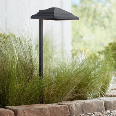 John Timberland Basset 23" High Textured Black LED Landscape Path Light 1 John Timberland Basset 23" High Textured Black LED Landscape Path Light