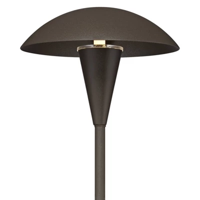 John Timberland Large Mushroom Bronze Finish LED Landscape Path Lights - Set Of 4 1 John Timberland Large Mushroom Bronze Finish LED Landscape Path Lights - Set Of 4